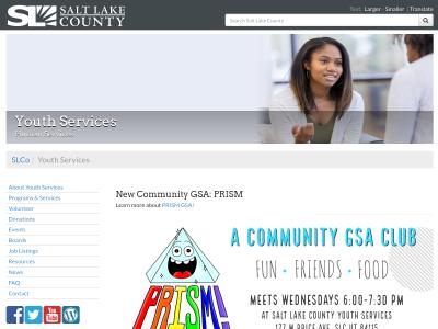 Salt Lake County Youth Services West Jordan
