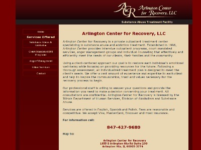 Arlington Center For Recovery LLC Arlington Heights