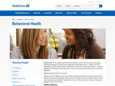 MultiCare Behavioral Health Tacoma
