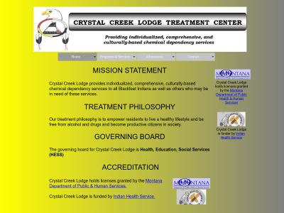 Crystal Creek Lodge Treatment Ctr Browning
