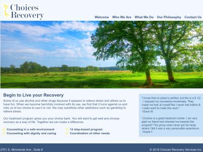 Choices Recovery Services Inc Sioux Falls