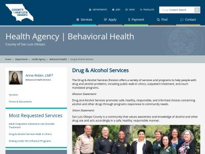 San Luis Obispo Behavioral Health San Luis Obispo