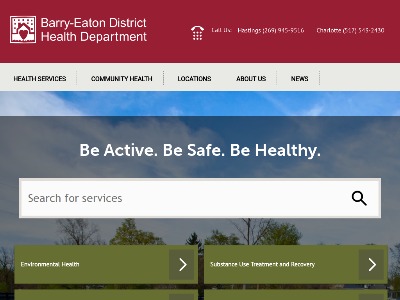 Barry Eaton District Health Dept Charlotte
