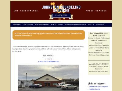 Johnston Counseling Services Inc Smithfield