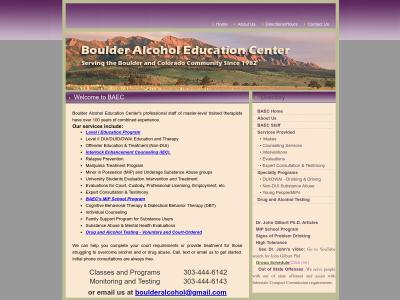 Boulder Alcohol Education Center Boulder