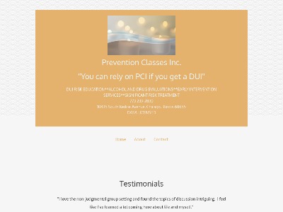 Prevention Classes Inc Chicago