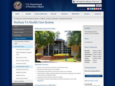 Durham VA Healthcare System Durham