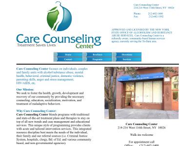 Care Counseling Center LLC New York