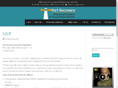 Port Recovery IOP Inc Nottingham