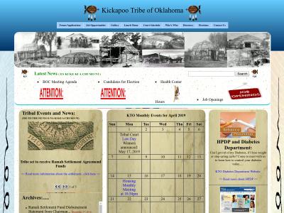 Kickapoo Tribe Of Oklahoma McLoud