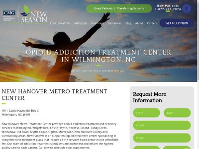 New Hanover Metro Treatment Center Wilmington