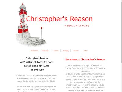 Christophers Reason OP Staten Island