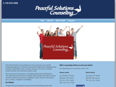 Peaceful Solutions Counseling Wausau