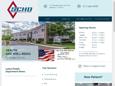 Sanilac County Health Department Sandusky