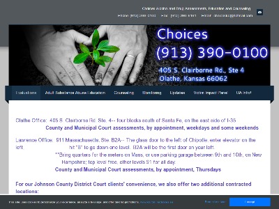 Choices Alcohol And Drug Assessments Olathe