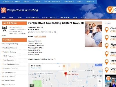 Perspectives Counseling Center Novi