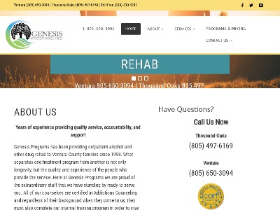 Genesis Programs Inc Ventura