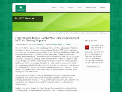 Family Service Bureau Of Newark Newark