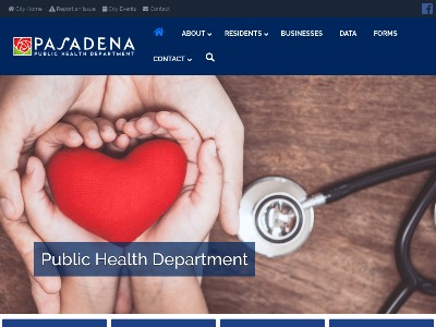 Pasadena Public Health Department Pasadena