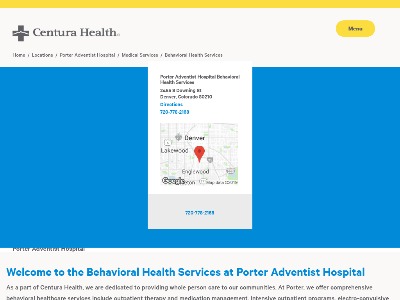 Porter Adventist Hospital Denver