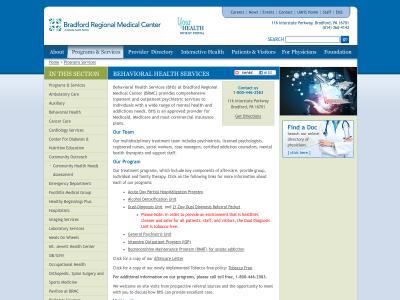 Behavioral Health Services Bradford