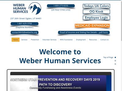 Weber Human Services Ogden