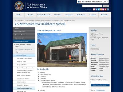 Northeast Ohio VA Healthcare System New Philadelphia