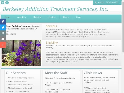 Berkeley Addiction Treatment Services Berkeley