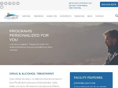 Ocean Breeze Recovery Pompano Beach