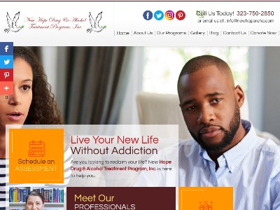 New Hope Drug And Alcohol Trt Prog Los Angeles