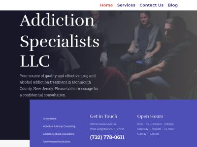 Addiction Specialists LLC West Long Branch