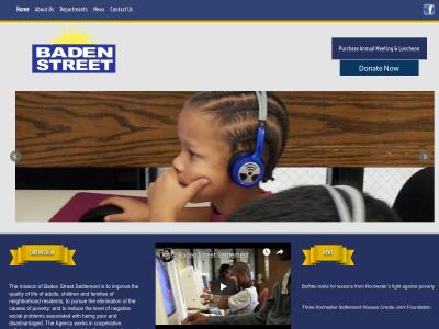 Baden Street Settlement Rochester