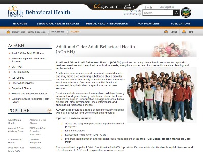 Orange County Healthcare Agency Aliso Viejo