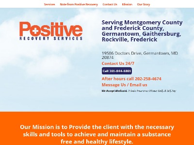 Positive Recovery Services Germantown
