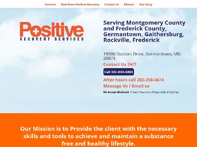 Positive Recovery Services Germantown