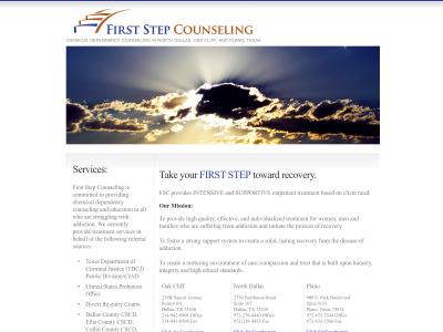 First Step Counseling Center Plano