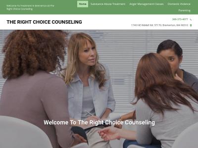 Right Choice Counseling Servs Inc Bremerton