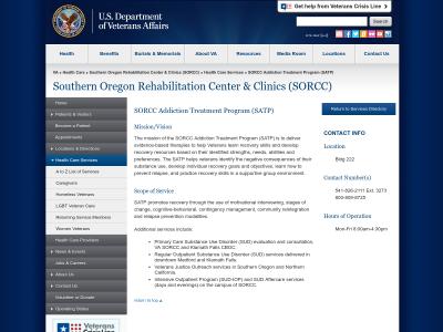 VA South OR Rehab Ctr And Clinics White City