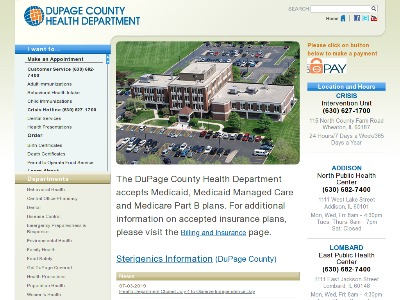 Du Page County Health Department Wheaton