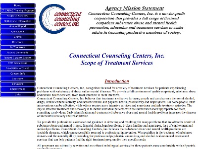 Connecticut Counseling Centers Inc Danbury