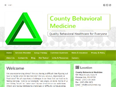 County Behavioral Medicine Presque Isle
