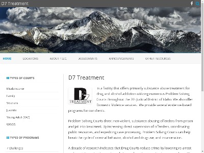 D7 Treatment Program Blackfoot
