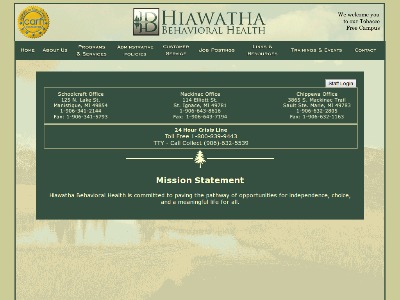 Hiawatha Behavioral Health Authority Saint Ignace