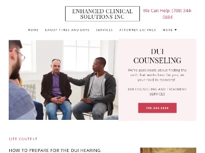 Enhanced Clinical Solutions Inc Oak Park