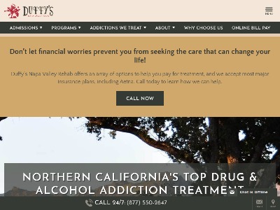 Duffys Napa Valley Rehab Calistoga