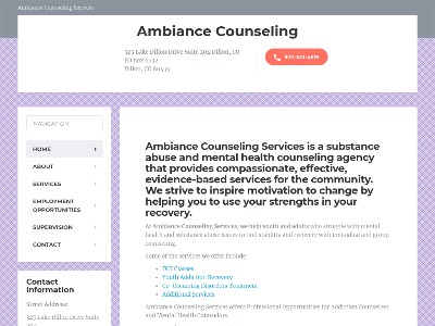 Ambiance Counseling Services Frisco