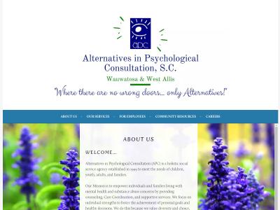 Alternatives In Psychological Milwaukee