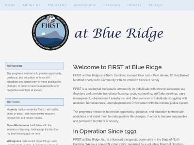 FIRST At Blue Ridge Inc Ridgecrest