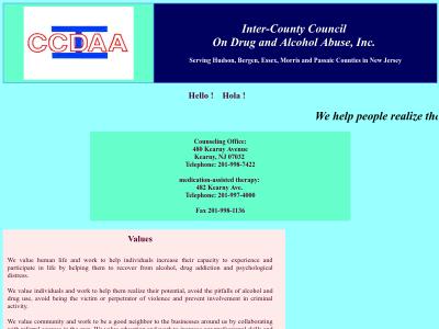 Inter Cnty Council On Drug/Alc Abuse Kearny