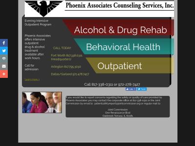 Phoenix Associates Counseling Services Fort Worth